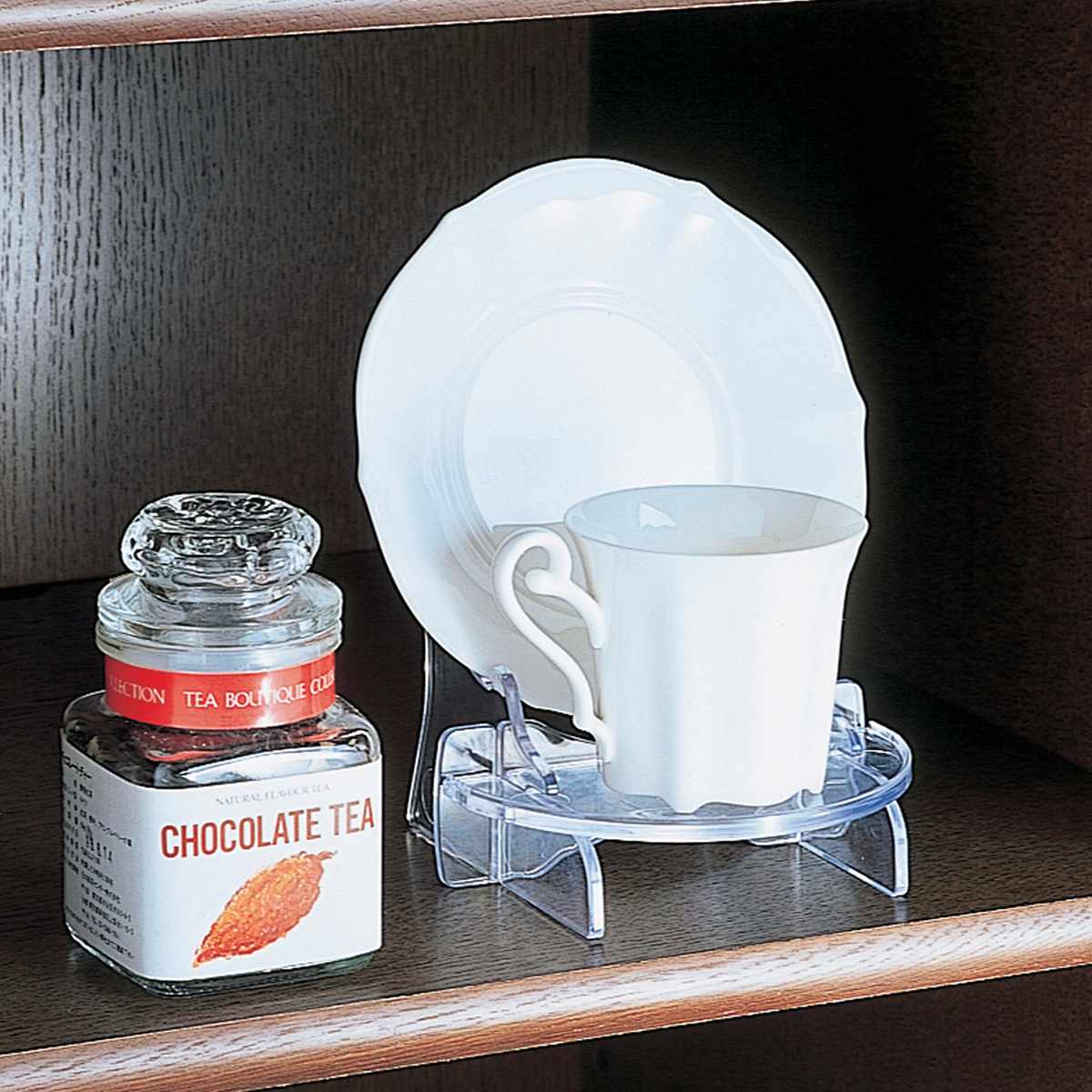 食器スタンド カップ ソーサー スタンド ( カップ&ソーサースタンド ティーカップ コーヒーカップ コレクション お皿 立て 鑑賞 お気に入り プレート 皿 ...