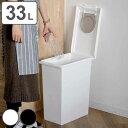 ゴミ箱 33L ユニード ロック&プッシュ ふた付き ( 45L袋対応可 33リットル 33l 密閉 パッキン ごみ箱 幅25 ダストボックス 分別 棚下 スリ...