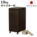 米びつ 10kg 桐の米びつ 縦長型 焼桐 キャスター付き 一合升 すり切り棒付き ( 密閉 日本製 米櫃 こめびつ おしゃれ 調湿 防虫 10キロ 和風 桐製...