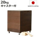 米びつ 20kg 桐の米びつ 焼桐 キャスター付き 一合升 すり切り棒付き ( 密閉 日本製 米櫃 こめびつ おしゃれ 調湿 防虫 桐 軽量 20キロ 和風 桐...