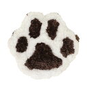タフティングミラー ねこ 肉球 手鏡 ( ミラー かがみ 鏡 ハンドミラー コンパクトミラー もこもこ ふわふわ かわいい 雑貨 アニマル ネコ ) 【3980円以上送料無料】