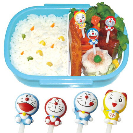 ニコニコピック　ドラえもん　8本入　キャラクター　子供用 （ キャラ弁 ピック お弁当グッズ ピックス　爪楊枝　ドラエもん ） 【3980円以上送料無料】