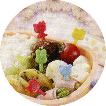 ピック ハローキティ KITTY キティ ( お弁当グッズ キャラ弁 キャラクター 子供用 ) 【3980円以上送料無料】
