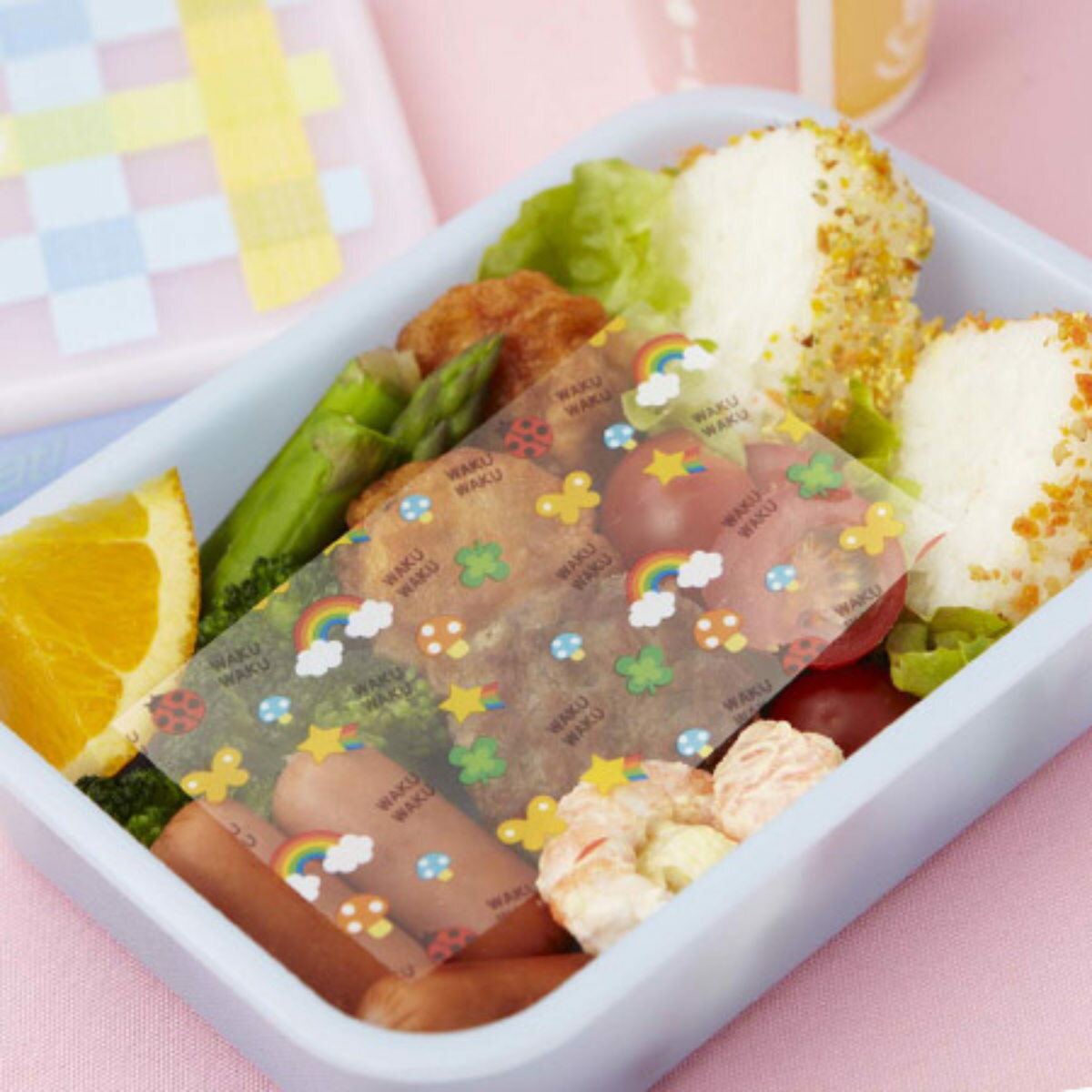 抗菌シート お弁当用 ハッピー （ キャラ弁 お弁当グッズ デコ弁 ） 【3980円以上送料無料】