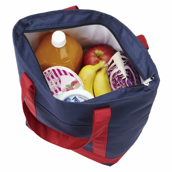 保冷バッグ ショッピングバッグ ネイビー ファスナー式 トートバッグ ( 保冷トートバッグ クーラーバッグ 大容量 保温バッグ 買い物鞄 買い物バッグ 保冷トート ) 【3980円以上送料無料】通販格安セール情報 楽天 通販