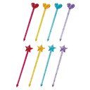 ピック 12本入 キラキラロングピック ハート&スター ( ランチピック ハート 12本 お弁当グッズ キャラ弁 キャラクター 子供用 お弁当ピック おかずピック 子供 弁当 飾り お弁当用 幼稚園 保育園 お弁当用品 )【3980円以上送料無料】(3)