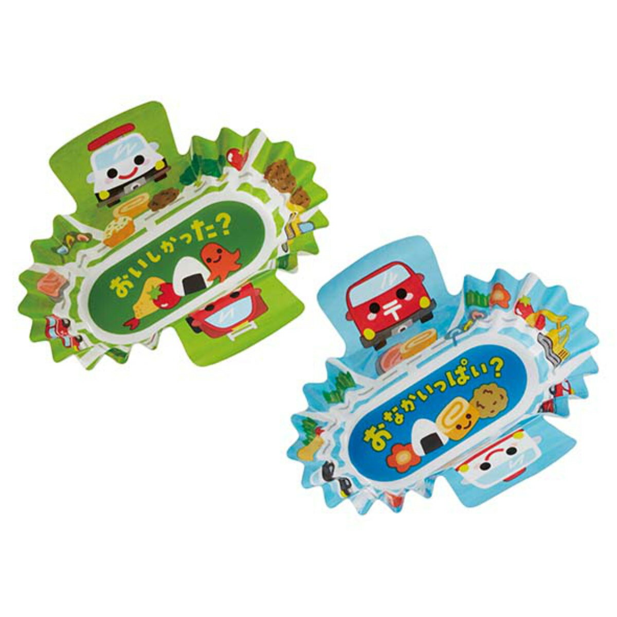 おかずカップ 抗菌抱きつきおかずカップ GoGoタウン ( お弁当カップ セット 14個入り レンジ対応 抗菌 おかず入れ 弁当 子供 日本製 レンジOK おべ...