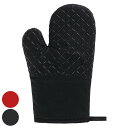 ミトン ノンスリップミトン ( 鍋つかみ キッチンミトン 耐熱 すべり止め 綿100% 綿 コットン 鍋掴み オーブンミット オーブンミトン キッチングローブ ...
