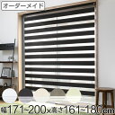 ロールスクリーン オーダー センシア 幅171〜200×高さ161〜180cm ( 送料無料 スクリーン サイズオーダー オーダーメイド 1cm単位 2重 調光 ブラインドカーテン カーテンレール カーテン 彩光 シンプル ブラインド ) 【3980円以上送料無料】(3)