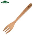 フォーク 木製 アウトドア 20cm FORESTABLE L 籐芸 ( 木製フォーク カトラリー 木製食器 アウトドア食器 キャンプ 天然木 ビーチ材 パスタ...