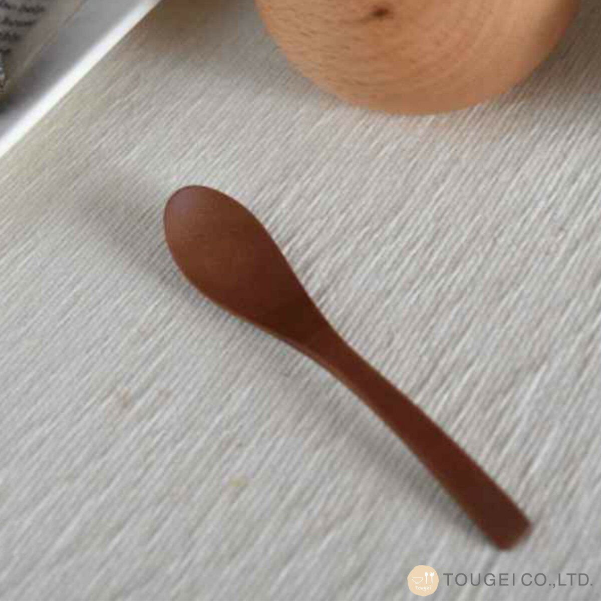 スプーン 10.5cm Obi デミタススプーン 木製 （ カトラリー コーヒースプーン 木製スプーン 木製カトラリー 木 木目 天然木 コーヒー 紅茶 ティータイム 軽い ウレタン塗装 自宅 おしゃれ ） 【3980円以上送料無料】