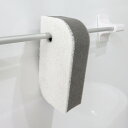 ハンディ バススポンジ Ag+ 銀イオン 抗菌 ( 風呂掃除 スポンジ ソフト 吊るして収納 銀抗菌 スリット付き 掃除 清掃 清掃用品 シンプル 日本製 )【...