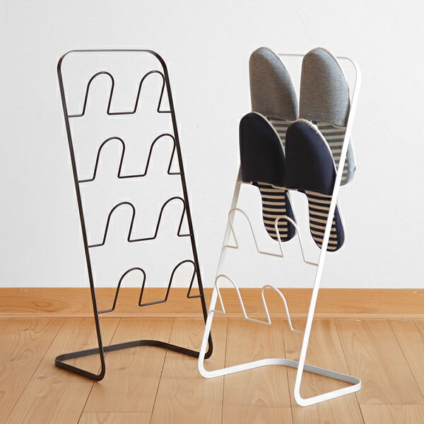 スリッパラック スリム フレーモ 4足 スリッパ収納 シンプル ( 下駄箱 スリッパホルダー スリッパスタンド スリッパ 収納 靴箱 靴入れ 玄関収納 省 スペ...