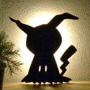 LEDライト ポケットモンスター ポケモン ウォールライト ミミッキュ ( LED 照明 壁掛け 足元灯 フットライト 音感 センサー キャラクター インテリア おしゃれ 屋内 電池式 壁 掛け ウォールステッカー 光る )【3980円以上送料無料】