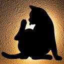 LEDライト Thats Light! CAT WALL LIGHT けづくろい ( 足元灯 LED 猫 フット ライト ウォールライト キャット ねこ おしゃ...
