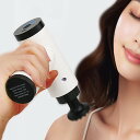 マッサージガン USB充電式 メンテナンスガン アタッチメント付き ( マッサージ器 肩たたき 電動 コードレス 振動 強弱切替 6段階 肩 背中 首 腰 首こ...