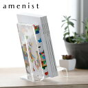 【レビュー特典付き】 ブックエンド amenist アクリル製 日本製 ( ブックスタンド アクリル 本立て 本 収納 スタンド 文庫本 A4 卓上 机上 おし...