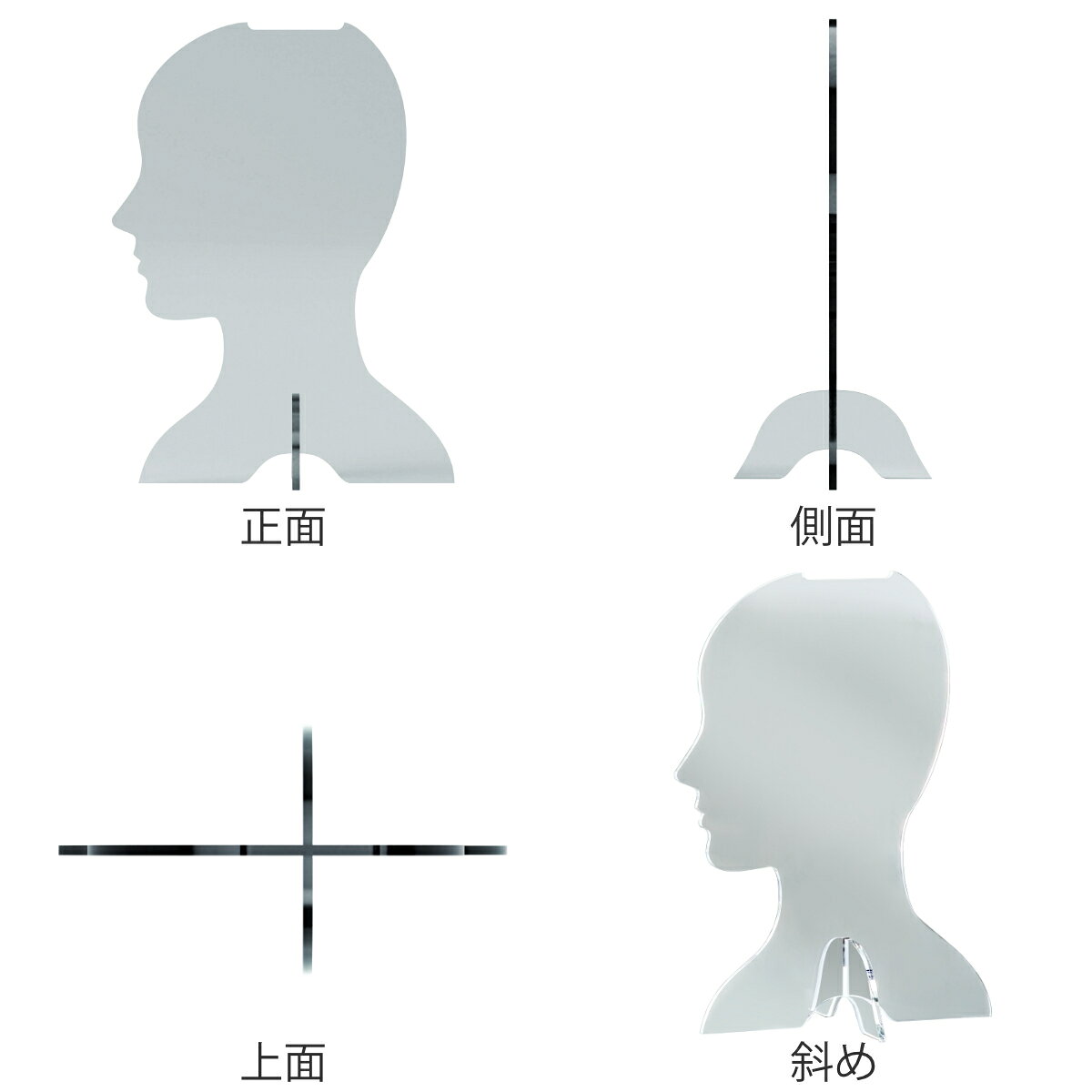 【レビュー特典付き】 ヘッドフォンスタンド amenist アクリル製 日本製 （ ヘッド...