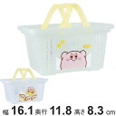 小物入れ 星のカービィ クリアミニキャラバスケット かご 幅16.1×奥行11.8×高さ8.3cm ( バスケット 収納 収納バスケット プラスチック おもちゃ入れ カービィ ワドルディ カゴ ハンドル付き おもちゃ箱 おもちゃ 片付け 子供部屋 )【3980円以上送料無料】