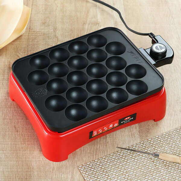 電気たこ焼き器 22穴 角型 元祖ヤキヤキ屋台 （ 送料無料 たこ焼き器 タコ焼き器 タコ焼器 着脱プレート式 温度調節機能付き 電気たこ焼き機 電気たこ焼き器 電気タコ焼き機 電気タコ焼き器 角型 プレート ホットプレート 調理家電 ） 【3980円以上送料無料】のサムネイル