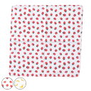 ハンカチ 33x33cm フルーツ ガーゼ 綿100% ( ガーゼハンカチ ガーゼタオル ベビー 赤ちゃん ギフト プレゼント 女の子 男の子 おしゃれ ベビー...