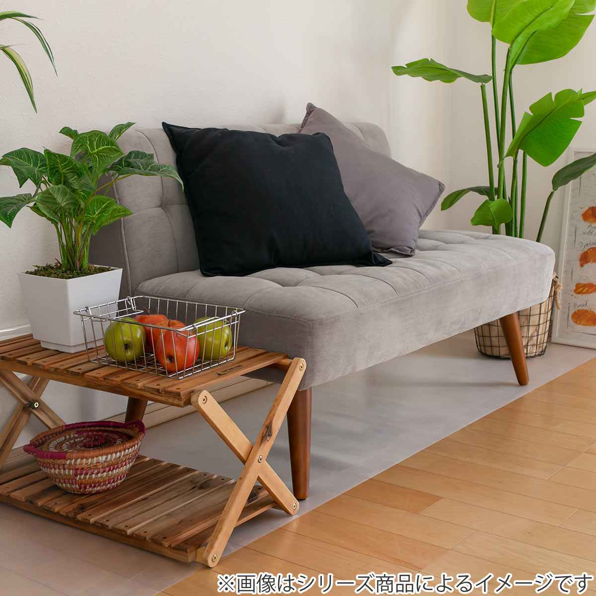 キッチンマット 拭ける 60×240cm クリア 撥水 （ 60cm 240cm 透明キッチンマット ...