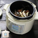 電気圧力鍋 3L マイコン 楽ポン ヌージュ ワンダーシェフ ( Wonderchef 圧力鍋 圧力式電気鍋 電気式圧力鍋 レシピ付き 圧力なべ 電気 圧力調理...