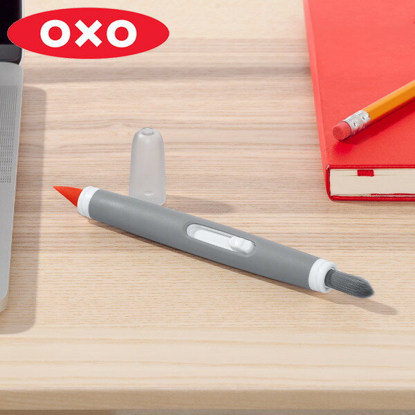 OXO オクソー PCクリーニングブラシ パソコン ブラシ ペン型 ペンタイプ 筆 シリコンブラシ  ...