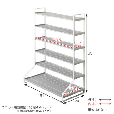 ディスプレイケース ミニカー＆レール トイトラック tower タワー 山崎実業 （ 送料無料 ミニカー 電車 おもちゃ 収納 ラック 棚 見せる収納 おしゃれ おもちゃ収納棚 コレクションケース トミカ プラレール ）【3980円以上送料無料】