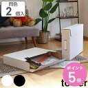 【レビュー特典付き】 山崎実業 tower 作品収納ボックス タワー 2個組 ( 4903208053105 メモリアルボックス 収納ケース 押入れ収納 A2 ...