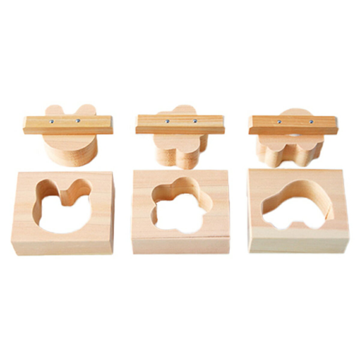 物相型 木製 ひのき お弁当グッズ うさぎ ( 日本製 おむすび型 型抜き おにぎり おむすび うさぎ 型 木枠 祝い ひな祭り 雛祭り 寿司 花見 おせち 正...