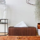 ペーパータオルホルダー ティッシュケース 木製 ブラウン ( ティッシュカバー ティッシュ入れ ティッシュボックス 木目 おしゃれ キッチン ダイニング 洗面所...