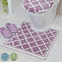 トイレマット 60×60cm ゼリージュトイレマット トイレ マット ( トイレ用マット 洗える 単品 ノンスリップ 滑り止め すべり止め 60×60 幅60c...