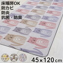 キッチンマット モノグサ PVC マット 45cm×120cm ( 拭ける 45cm 120cmキッチン 台所 インテリアマット PVCマット 防菌 防臭 防カ...