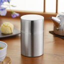 茶筒 400ml 郷技 ステンレス茶筒 茶箕付き ( ステンレス 日本製 お茶容器 茶葉容器 保存容器 保存缶 茶缶 お茶缶 キャニスター 保存 容器 茶 茶葉...