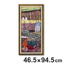 アートパネル サムトフト 『サマー』 46.5×94.5cm ( 絵画 絵 アート インテリア 額 額入り 壁掛け 犬 動物 縦 ポスター アートフレーム アー...