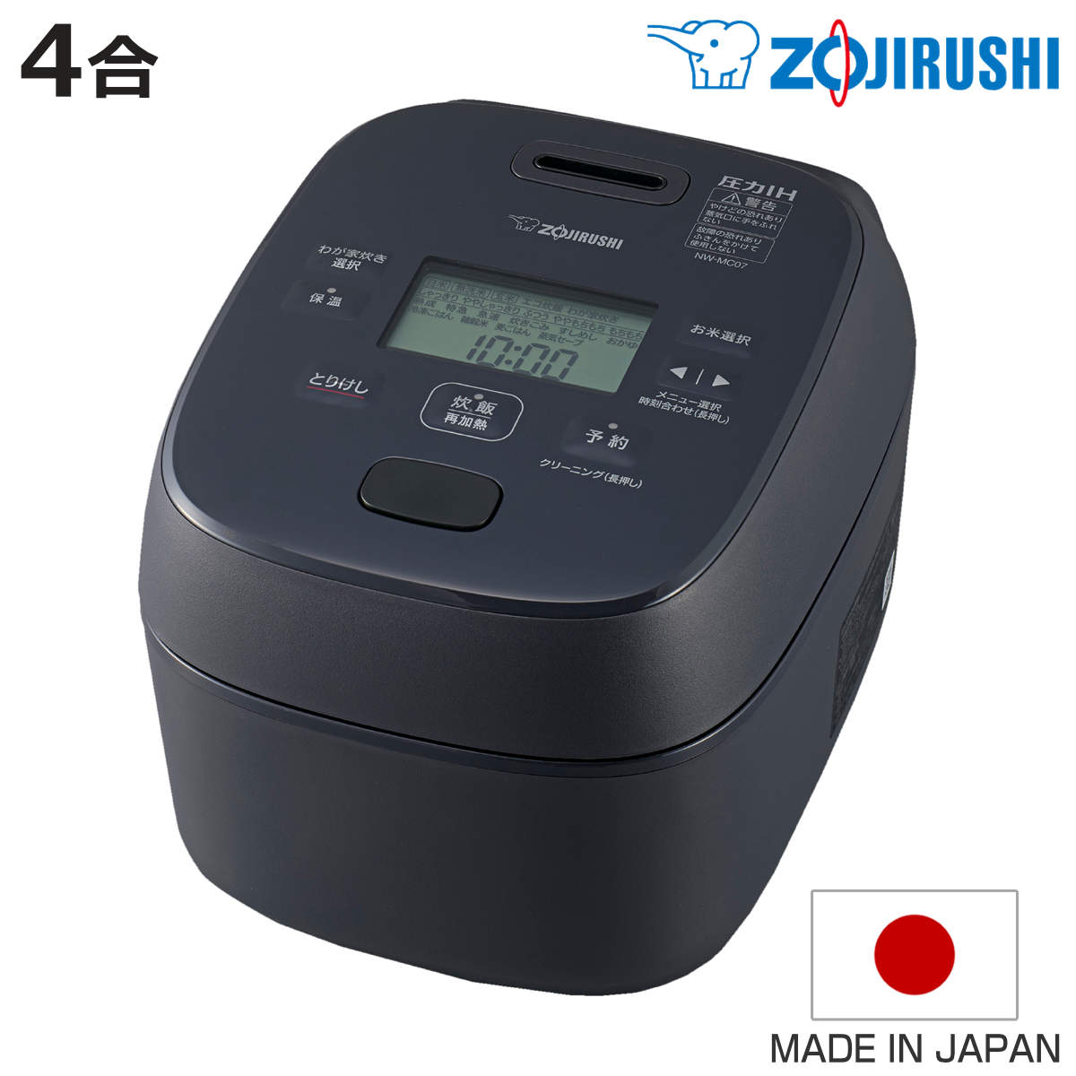 �ݰ� ����IH���Ӵ� 4��椭 �ˤ�椭 ���ޤ���� ������ �� ZOJIRUSHI �ݰ��ޥۡ��ӥ� ��Ǯ����� 4�� ���ӥ��㡼 �֥�å� ����IH ���� ��...