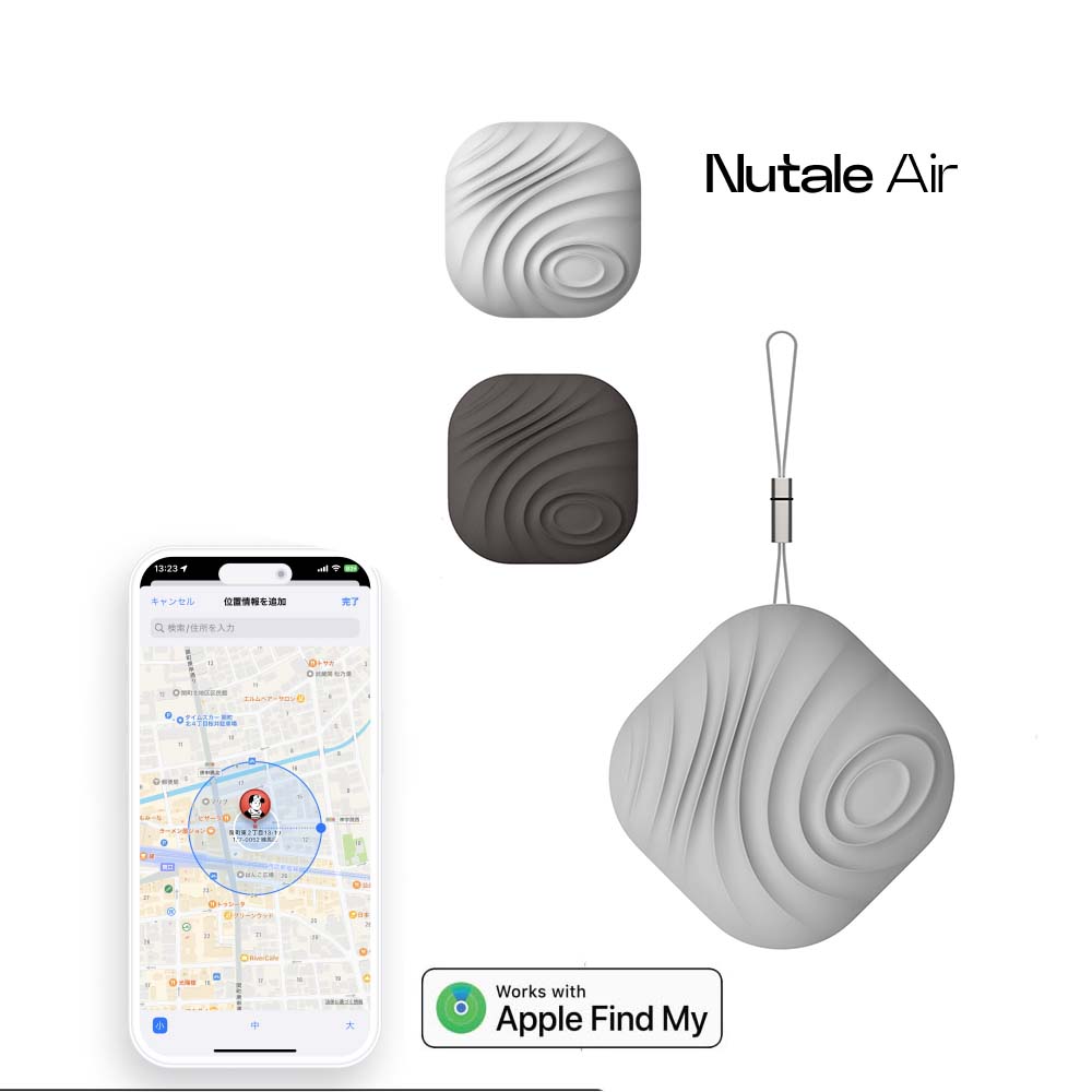 紛失防止タグ【送料無料】Nutale Air ミニポータブル GPS トラッカー 探し物発見器 キーファインダー ..