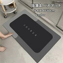 珪藻土 バスマット 珪藻土 ソフトマット 足ふきマット 柔らか お風呂マット 吸水速乾 滑り止め 防カビ 清潔 快適 洗濯可能 踏み心地良い 40*60CM 送料無料