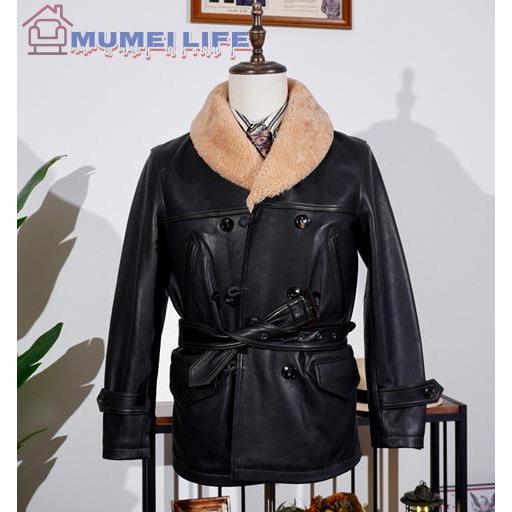 高級感満載★メンズ★ブラック★レザージャケット★牛革★★ライダース