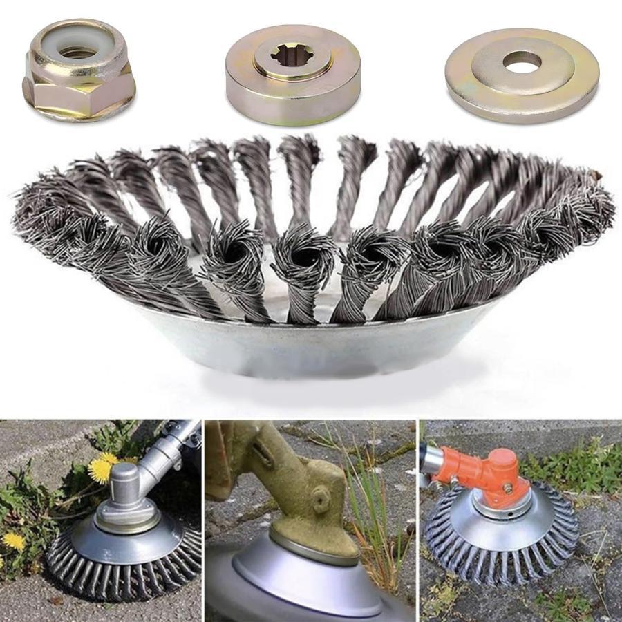 草刈り機 替え刃 草刈機用チップソー 雑草クリーニングツール 芝刈り機ヘッド 研磨機 ハイブリッドカッ..