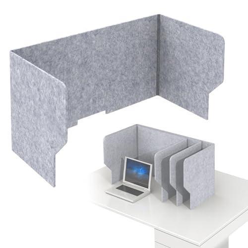 パーテーション 卓上 デスク デスクパネル 衝立 防音 吸音 飛沫防止 デスクパーテーション オフィス フェルト デスク仕切り 高密度吸音