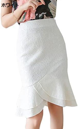 【20%OFFクーポン〜】花柄刺繍 レースマーメイドスカート スカート ひざ丈 スカート タイトスカート レディース マーメイド スカート ロング タイトスカート レース タイトスカート 花柄 ミモレ丈スカート 総レース セクシー スカート