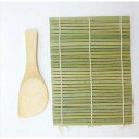 手巻き寿司セット 巻き簾 しゃもじ セット 竹すし巻 手巻き寿司 セット 巻きす しゃもじ
