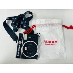 【中古美品】富士フイルム FUJIFILM インスタントカメラ チェキ instax mini 40 ブラック 限定pokemon版 4547410449341