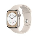 アップルウォッチ スマートウォッチ（売れ筋ランキング） 【新品】Apple Watch Series 8 GPSモデル 45mm MNP23J/A スターライトスポーツバンド 4549995337303