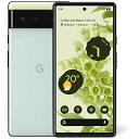 yVigpz󂠂 SIMt[ Google Pixel 6 (5G) 256GB Sorta Seafoam ԃۏ 810029932592