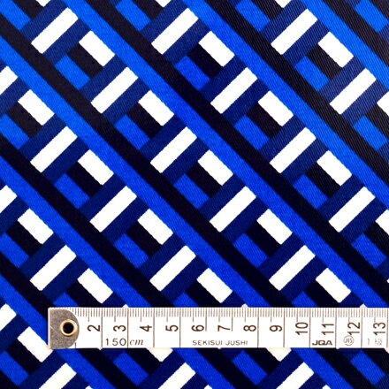 【冬得セール10％OFF】商用利用可 生地 ラミネート 生地 ブルー ブルースクラムブルー ラミネート（厚..