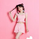 レディース水着 競泳水着 練習用 温泉ィー水着 セパレート水着 2つのセット少女 かわいい セクシー ワンピース ドレス セクシー ハーフ スパッツ ダイエット 健康 胸パッド付き フィットネス スイムウェア 小胸 バスト 盛れる 大人 ミセス(4)