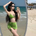 レディース水着 競泳水着 練習用 温泉ィー水着3つのセット ビキニ ドレス セクシー ハーフ スパッツ ダイエット 健康 胸パッド付き フィットネス スイムウェ...